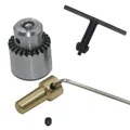 Electric Drill Grinding Mini Chuck Key JT0 4pcs set 0.3-4mm with 3.17mm Shaft 3 Jaws Adapter Kits