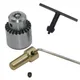 Electric Drill Grinding Mini Chuck Key JT0 4pcs set 0.3-4mm with 3.17mm Shaft 3 Jaws Adapter Kits