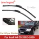 Car Wiper Blade For Audi A6 (C5) 22"+22" 2002-2005 Auto Windscreen Windshield Wipers Blades Window