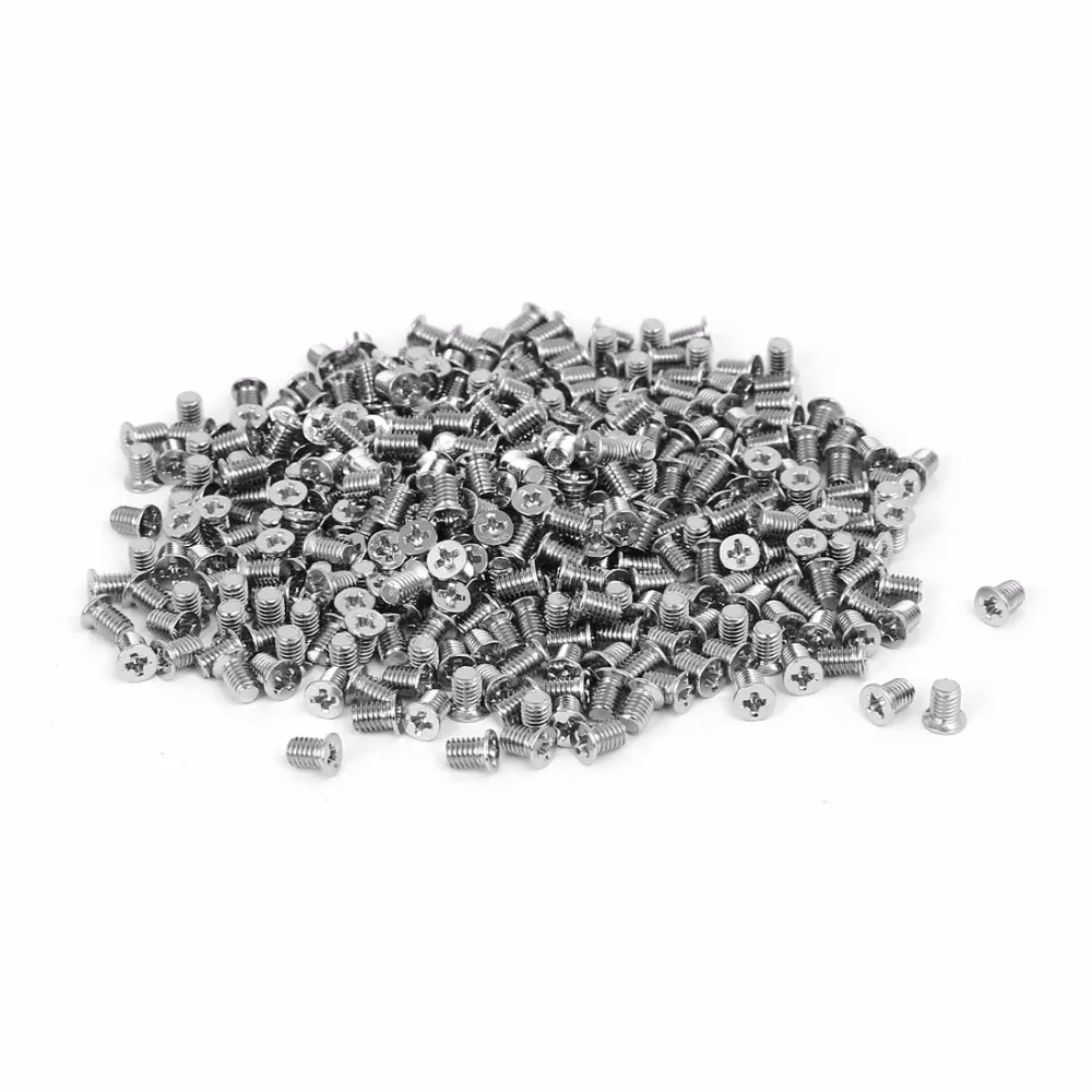 400 stücke m3x 4,8mm Computer-PC-Gehäuse 2.5 "HDD Phillips Senkkopf Festplatten schraube Handwerkzeug für DIY Hand reparaturen Image
