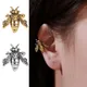 1 Pcs Vintage Bee Ohr Manschetten Gefälschte Ohr Piercing Metall Ohrclip Kein Piercing Clip Ohrringe