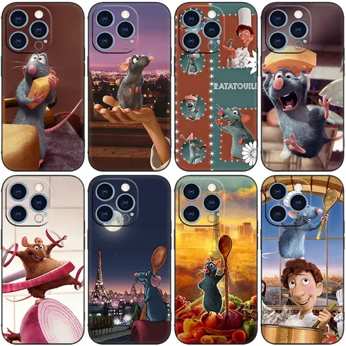 Disney Ratatouille Maus Telefon Fall Für Apple iPhone 14 13 12 Mini 11 Pro XR X XS MAX 6S 7 8 Plus
