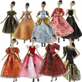 Klassische Prinzessin Kleid Abendkleid für Barbie Kleidung Puppen Kleider 1/6 BJD Puppenhaus Zubehör