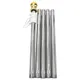 Telescopic Flag Pole Stainless Steel Flagpole Free Rotation Holder Outdoor Banner Commercial