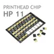 [1x hp11 chip] kcmy chip verfügbar für hp druckkopf 1100dm cp1700 2600dn design jet 500ps 800ps