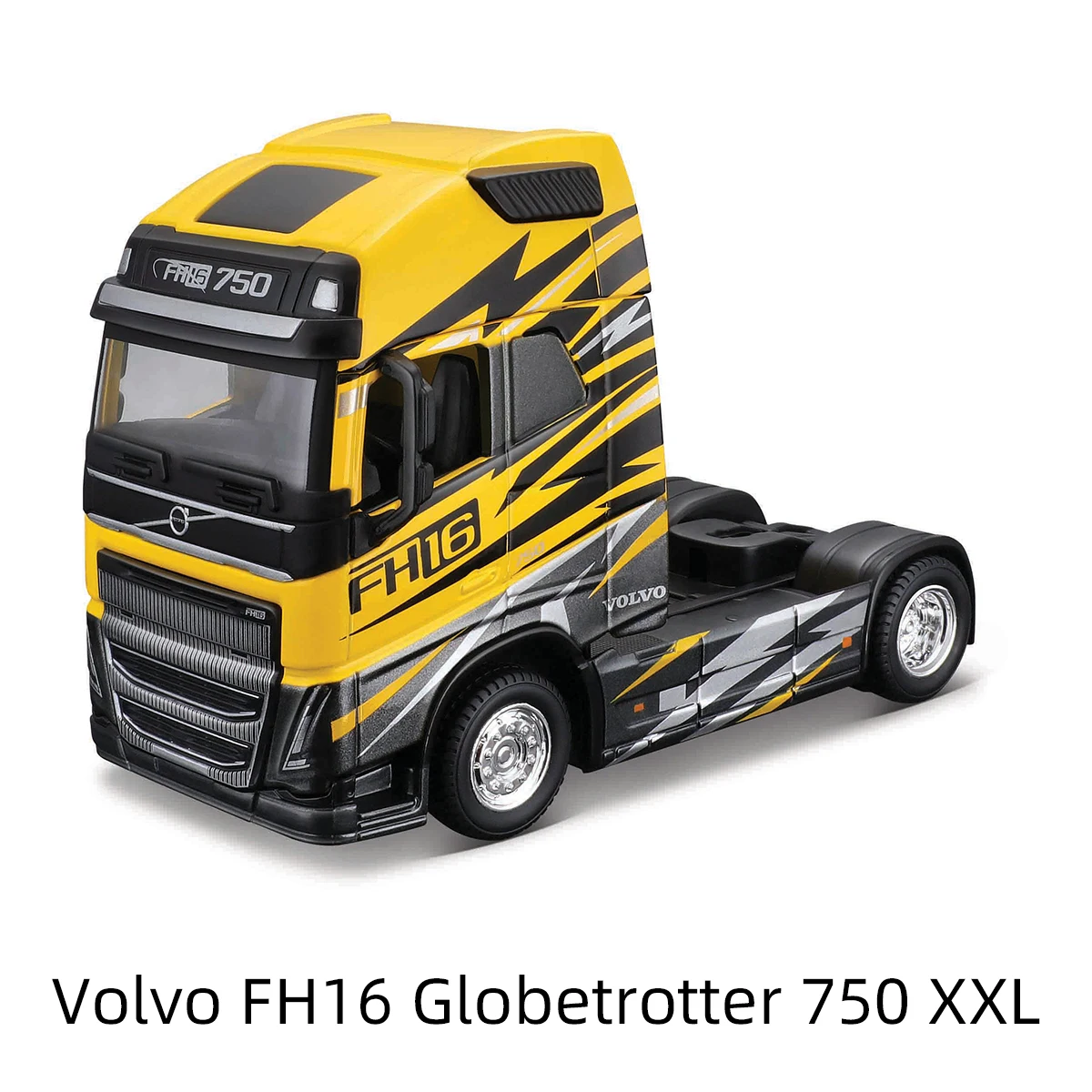 Bburago 1:43 Volvo FH16 Globetrotter 750 XXL 4X2 schwerer Traktor-LKW-Kopf, statischer Druckguss, Sammlerstück, Hobbys, Modellautospielzeug