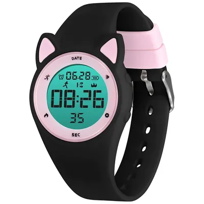Kinder Digitale Uhr für Jungen Mädchen Wasserdichte Sport Uhren Fitness Tracker Alarm Uhr Stoppuhr Food Grade Silikon Uhr Band