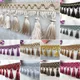 1/2 Meter Sewing Tassel Fringe Making Household Craft Curtain Fabric Ribbon Upholstery Curtain Home