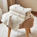 100*70cm Baby Blanket Knitted Sofa Throw Blankets Nordic Pompom Soft Tapestry Newborn Baby Swaddle