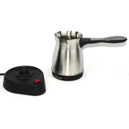 220v 5 Tasse elektrische türkische griechische Kaffee maschine Edelstahl Maschine Moka Topf neu