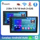 Podofo carplay android 11 auto stereo radio mp5 2 din 7/9/10 ''hd 1080p android autos piegel gps bt