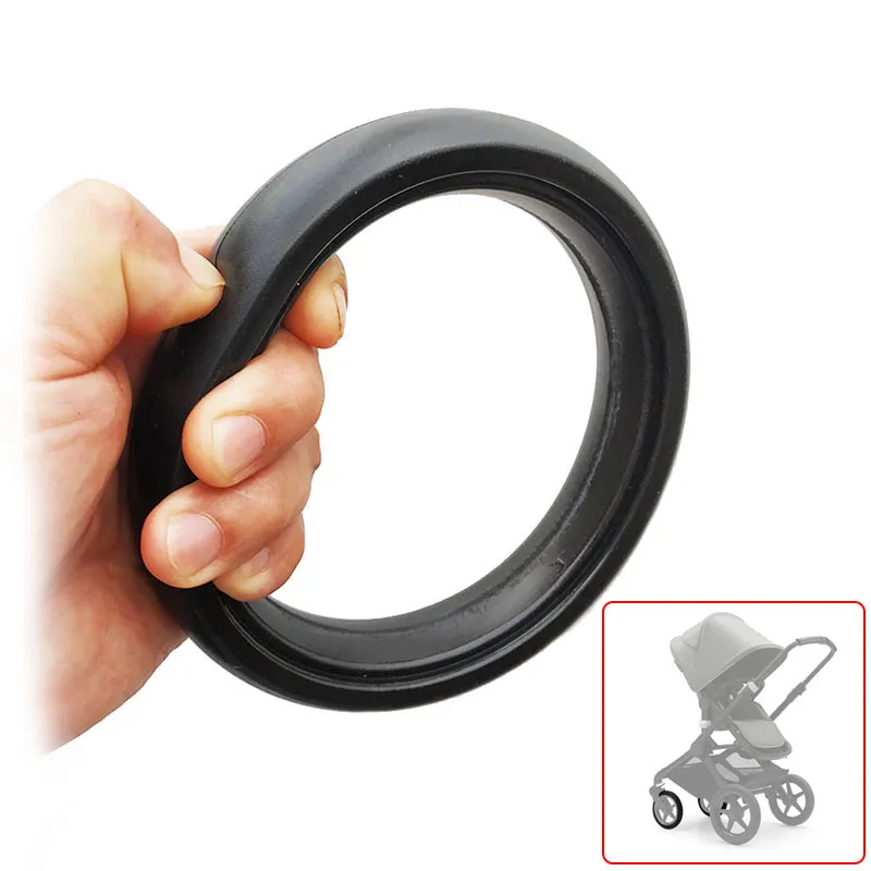 Kinderwagen-Rad-Reifen für Bugaboo Cameleon 3, Vorderrad, PU-Material, Ersatz, schlauchlose Reifenabdeckung, aufblasbares Gummi Image