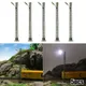 5Pcs Model Railway Lights 3V Building Lattice Mast Light Gauge H0 Layout LED Lamp Decorative Stakes