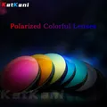 KatKani 1.50/1.56/1.61/1.67 Polarized Colorful Sunglasses Myopia/Hyperopia/Astigmatism Customized