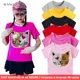 Mädchen Magie Glitter Reverse Pailletten Top Farbwechsel Kinder Mädchen T shirts Sommer Kinder