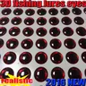 2022new 3D fishing lure eyes fly eyes choose size:4MM-5MM-6MM-7MM-8MM-9MM-16MM quantity:500pcs/lot