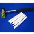 PDR King Tools car Dent Removal Auto Repair Tool 25mm rubber hammer White Nylon Tap Pen 5 pcs