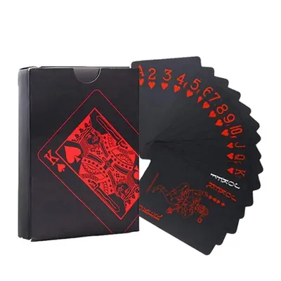 Spielkarten Pokerspiel Deck Pokers Pack magische Karten wasserdichte Karte Geschenk Sammlung Image