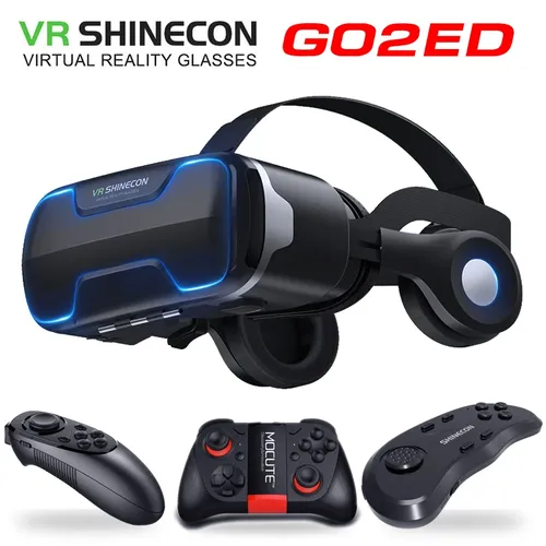 G02ED VR shinecon 8 0 Standard edition und headset version virtuelle realität 3D VR gläser headset