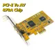 PCIE 878A Capture Card PCI-E 878 Sonography Medical Image 2 PORTS AV Svhs Terminal Connector Video