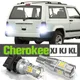 2x LED Umge Licht Zubehör Backup Lampe Für Jeep Cherokee XJ KJ KL 1984-2007 2000 2001 2006 2014 2015