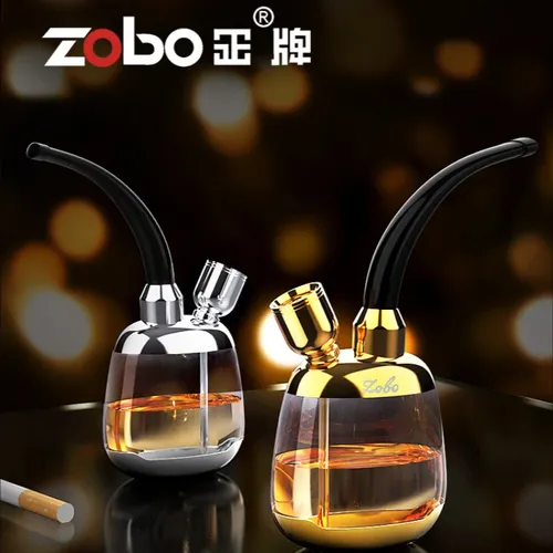 Original ZOBO Shisha Rohr Flasche Wasser Rohr Tragbare Mini Shisha Shisha Tabak Rauchen Rohre