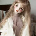 1/6 Puppe Perücke mit Pony Zubehör Kopfumfang bjd/sd Puppe Perücke Mädchen verkleiden Spielzeug