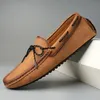 Männer Hohe Qualität Leder Loafer Männer Slip auf Casual Schuhe Mokassins männer Wohnungen Mode Männer Schuhe Männlich Fahren Schuhe größe 38-49
