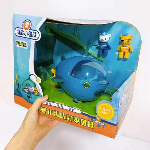 Oktonauten original amphibische Gup Spielzeug Anime Figur Bad Spielzeug Uhrwerk Auto Boot Kinder
