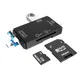 Otg sd Kartenleser Flash-Laufwerk Smart Memory Kartenleser Typ c Kartenleser Typ c Adapter USB 2 0