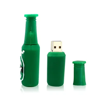 Memory Stick 128GB Bierflasche Modell Pen Drive Hoch geschwindigkeit 4GB 8GB 16GB 32GB Image