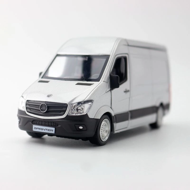 1:36 Sprinter MPV Legierung Lkw Auto Modell Diecast Metall Dump Bus Kommerziellen Auto Fahrzeuge Modell Simulation Sammlung Kinder Spielzeug Geschenk