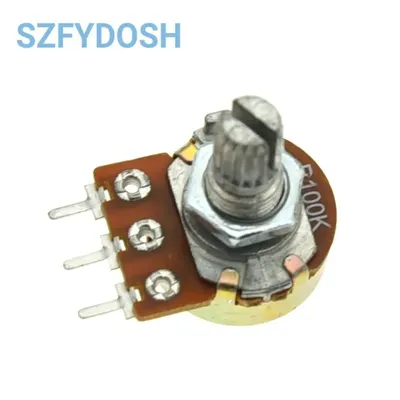 WH148 Einzigen Gemeinsamen Verstärker Potentiometer 10K 20k 50k 100k 500k ..... L: 15MM Image
