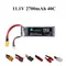 11,1 V LiPo Batterie Für RC Auto Flugzeug Hubschrauber High Power 11,1 v 2700 mAh 3S Batterie für RC spielzeug zubehör XT60 Stecker 803496
