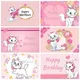Disney Cartoon rosa Mary Katze Hintergrund Mädchen 1. Geburtstags feier Banner süß niedlich