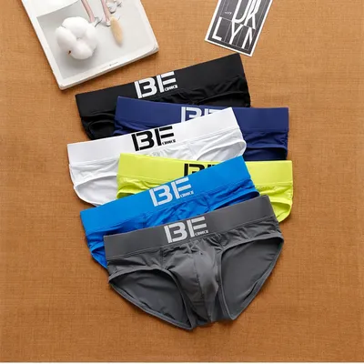 Dropshipping Männer Unterwäsche Männlich Unterhose Hosen Low Rise Männer Unterwäsche Atmungsaktivem Image
