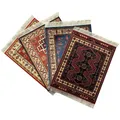 Persische Retro-Stil Mini gewebte Teppich Pad Mauspad Muster Tasse Laptop Mauspad mit Rand Home