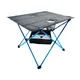 Leichte Camping Tisch mit Tasse Halter & Aluminium Pole Tragbare Picknick Tisch Folding Camp Tisch