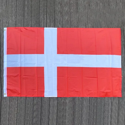 Xvggdg NEUE dänemark Flagge 3ft x 5ft Hängen dänemark Flagge Polyester standard Flagge Banner