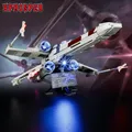 Hprosper 5V LED-Leuchten für 75355 X-Wing Starfighter dekorative Lampe mit Batterie kasten (ohne