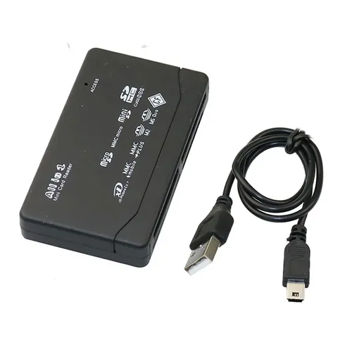 Alle In Einem Speicher Kartenleser USB Externe Kartenleser SD SDHC Mini Micro M2 MMC XD CF Reader