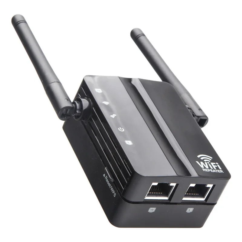 2-in-1 WLAN-Repeater Reichweitenverstärker Mini-Sicherheitskamera WLAN-Signalverstärker Drahtlose IP-Kamera mit App-Fernsteuerung Image