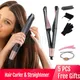 Haar Curler & Haarglätter 2 in 1 Spirale Welle Curling Eisen Professionelle Haarglätter mode