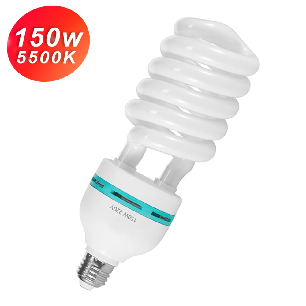 150 W Fotografische Beleuchtung Led-lampen 135 W 45 W E27 Basis 5500 K Lampe Tageslicht Birne für Foto Studio Softbox Beleuchtung Ausrüstung