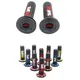 Motocross lenker Motorrad Griffe Protaper Kreuz Grip Manschetten Lenker Teile 6 Farben 7/8 "Gummi