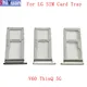 Speicher MicroSD Karte SIM Karte Tray SIM Karte Slot Halter Für LG V60 ThinQ 5G Sim Karte Tray