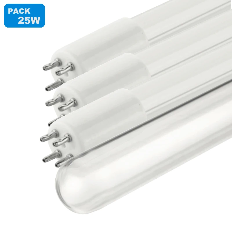 Coronwater 25 W Lampe und Hülle, Quarzpackungen, Ersatz für 6 GPM Wasserfilter, UV-Desinfektion Image