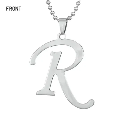 Meine Form A-Z Alphabet Schmuck Mädchen Namenskette Geschenkfreundliche Legierung Englischer