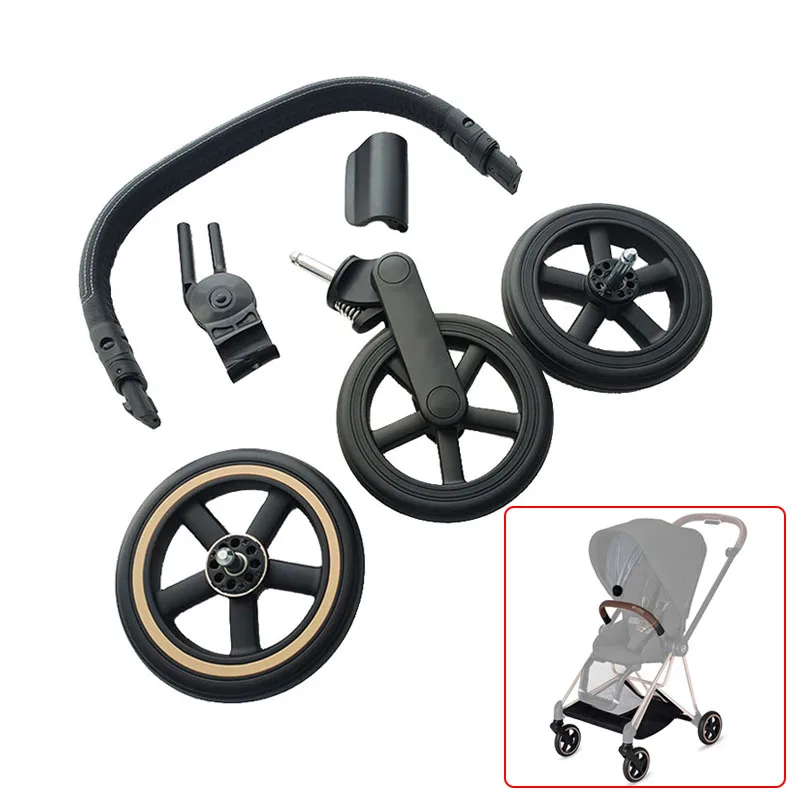 Kinderwagen Zubehör Für Cybex Mios 2/3 Buggy Stoßstange Bar Auto Sitz Adapter Rad Einkaufen Korb Markise Verschluss Sitz Schlüssel Image