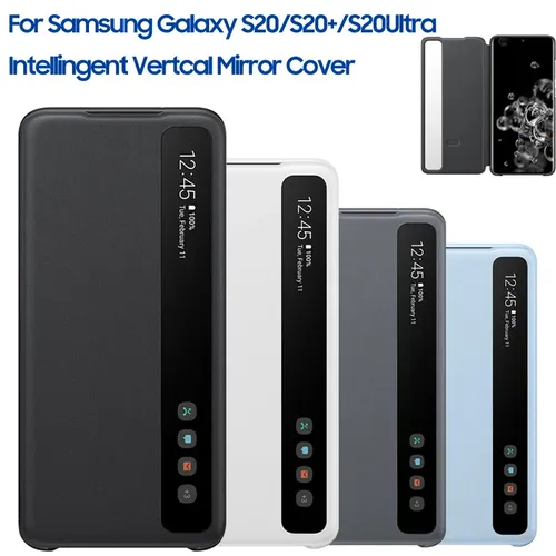 Smart Clear View Cover Spiegel Fall für Samsung Galaxy S20 + 5g EF-ZG985 S20 Ultra EF-ZG988 5g S20